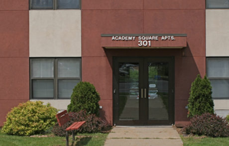 Academy Square Apartments - Entrance